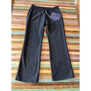 Vintage American Eagle Womens Sweatpants M Y2K Flare Yoga Pants Sweatpants